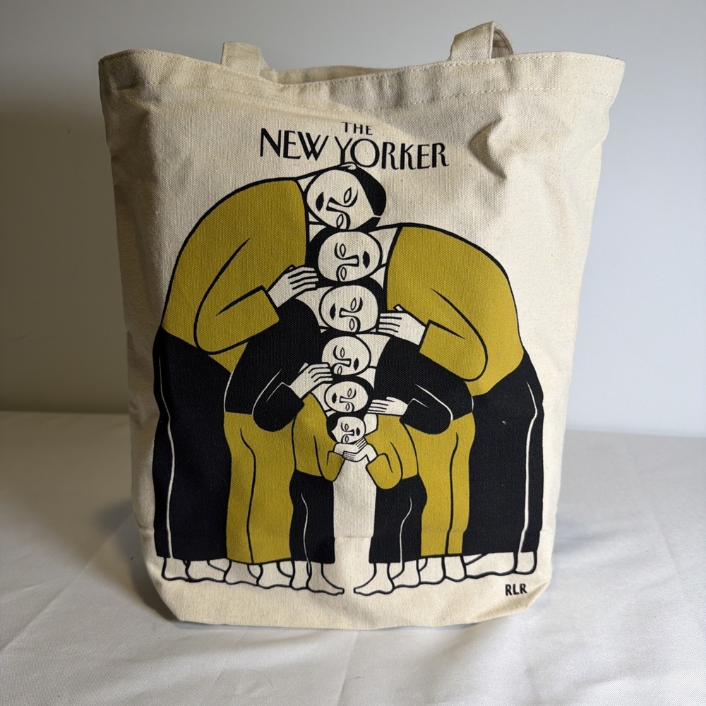 The New Yorker Magazine Canvas Tote Bag Matryoshka RLR Limited Edition 2021